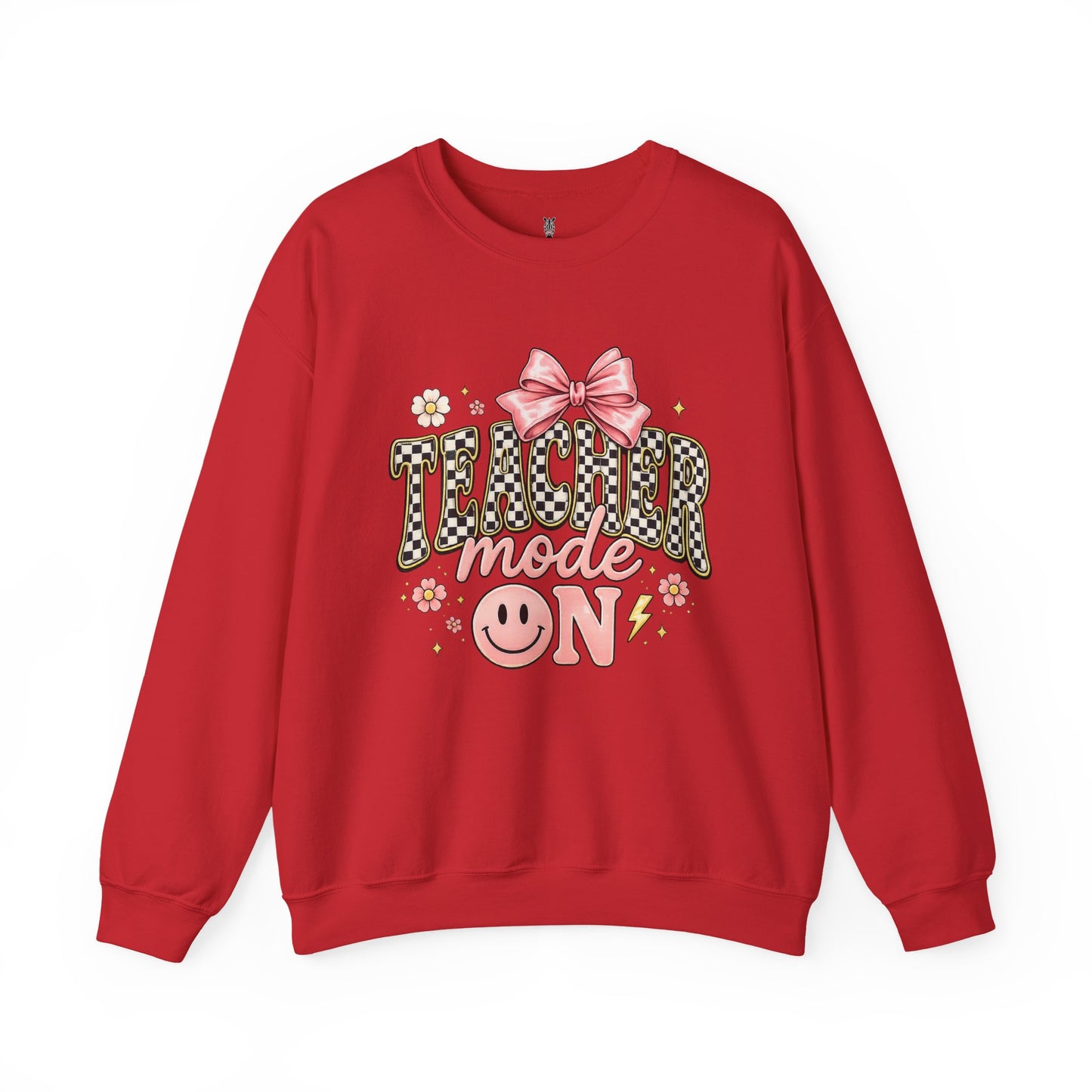 Sweatshirt — 'Tumblr Mode On' Pink Bow Graphic Crewneck