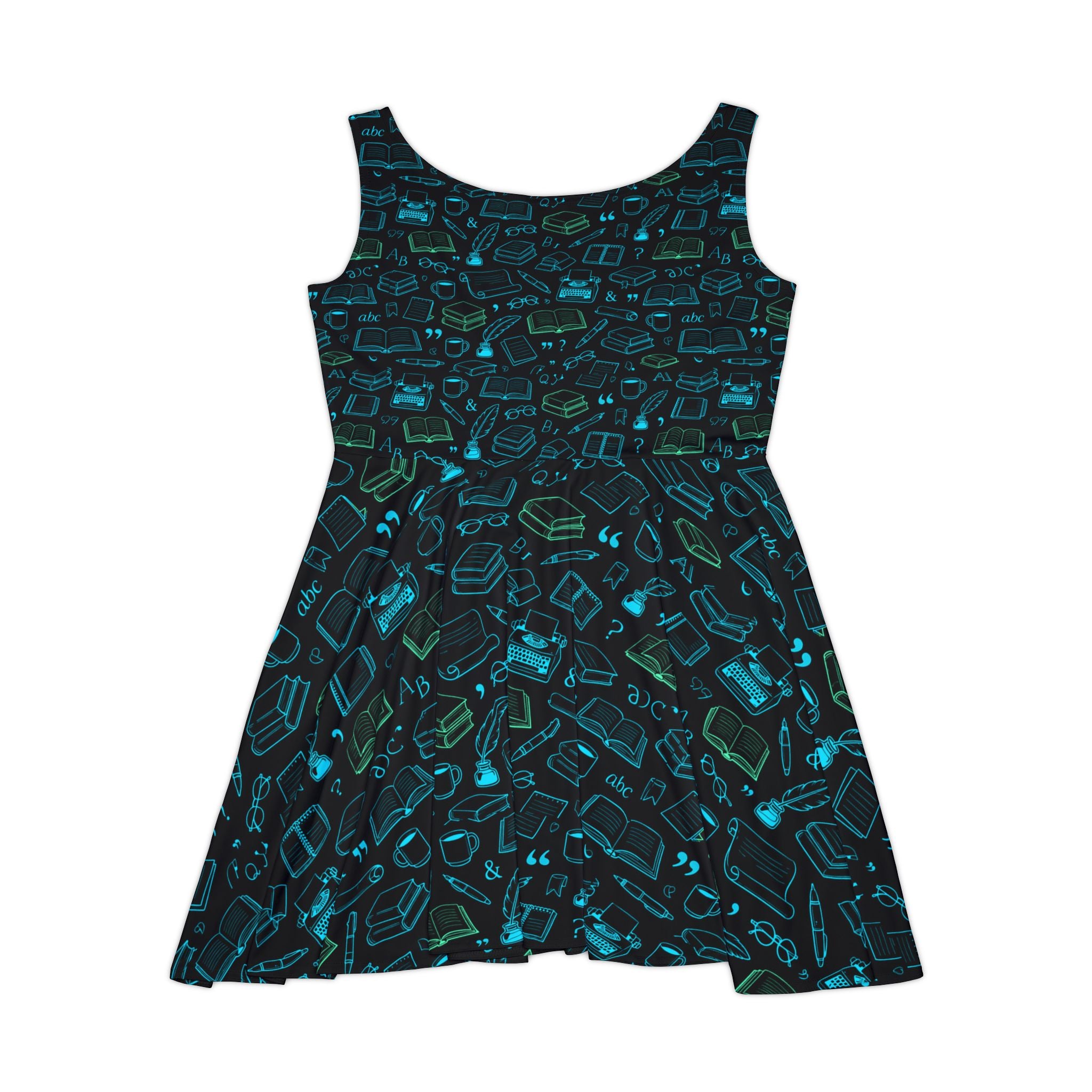 English Teacher Skater Dress | Bookish Librarian Outfit & Book Lover Dress