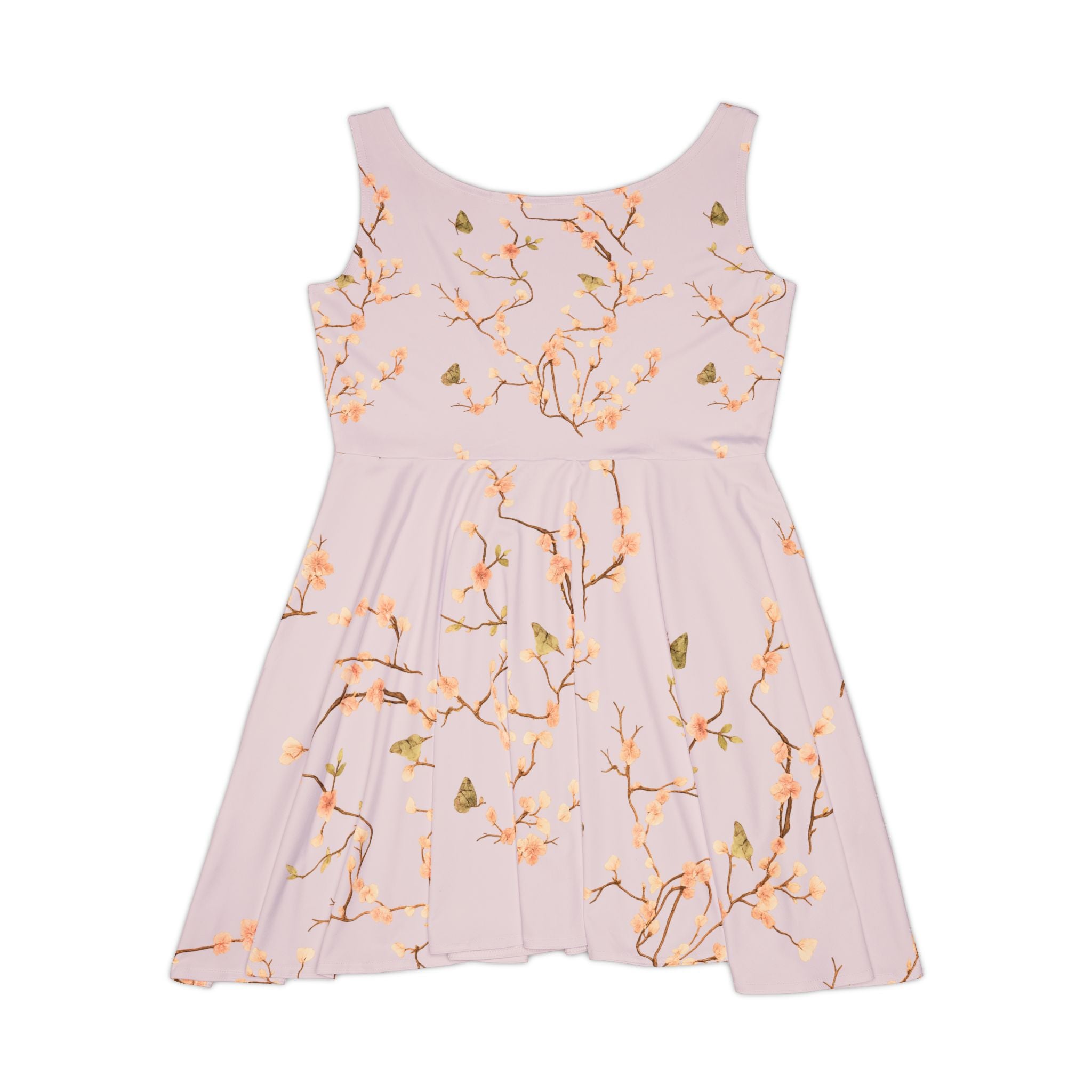 Lavender Teacher Skater Dress | Cute Floral Back to School Outfit & Teacher Gift