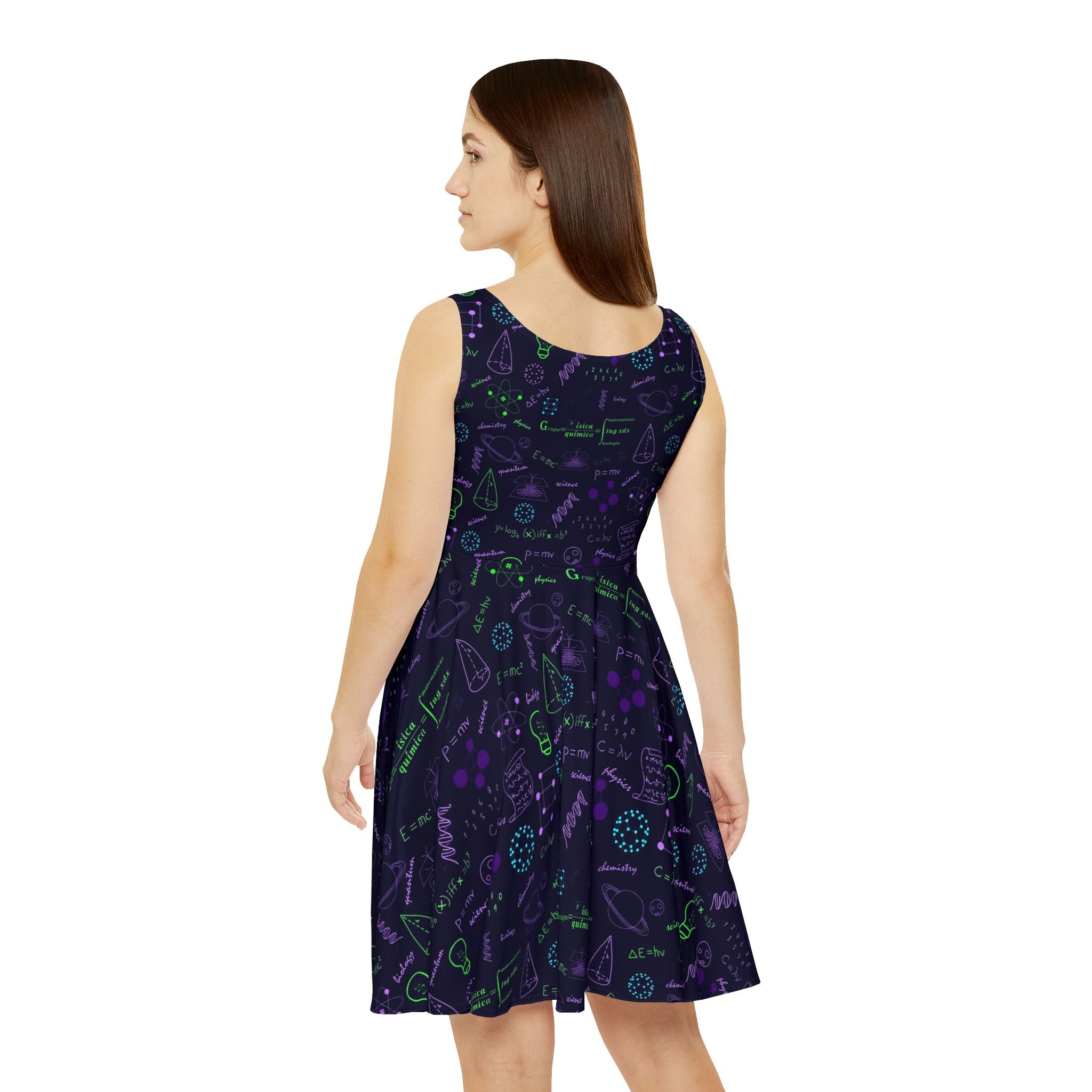 Astronomy Teacher Skater Dress | Science Teacher Outfit & Celestial Gift