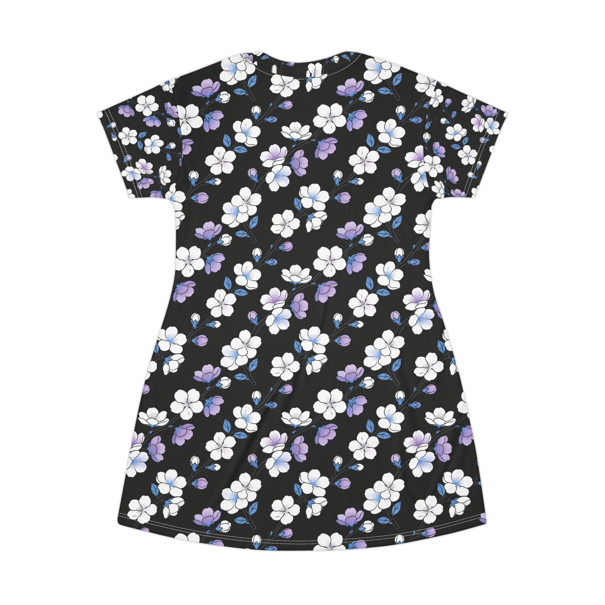 Teacher T Shirt Dress Floral Print Back To School Outfit For Women