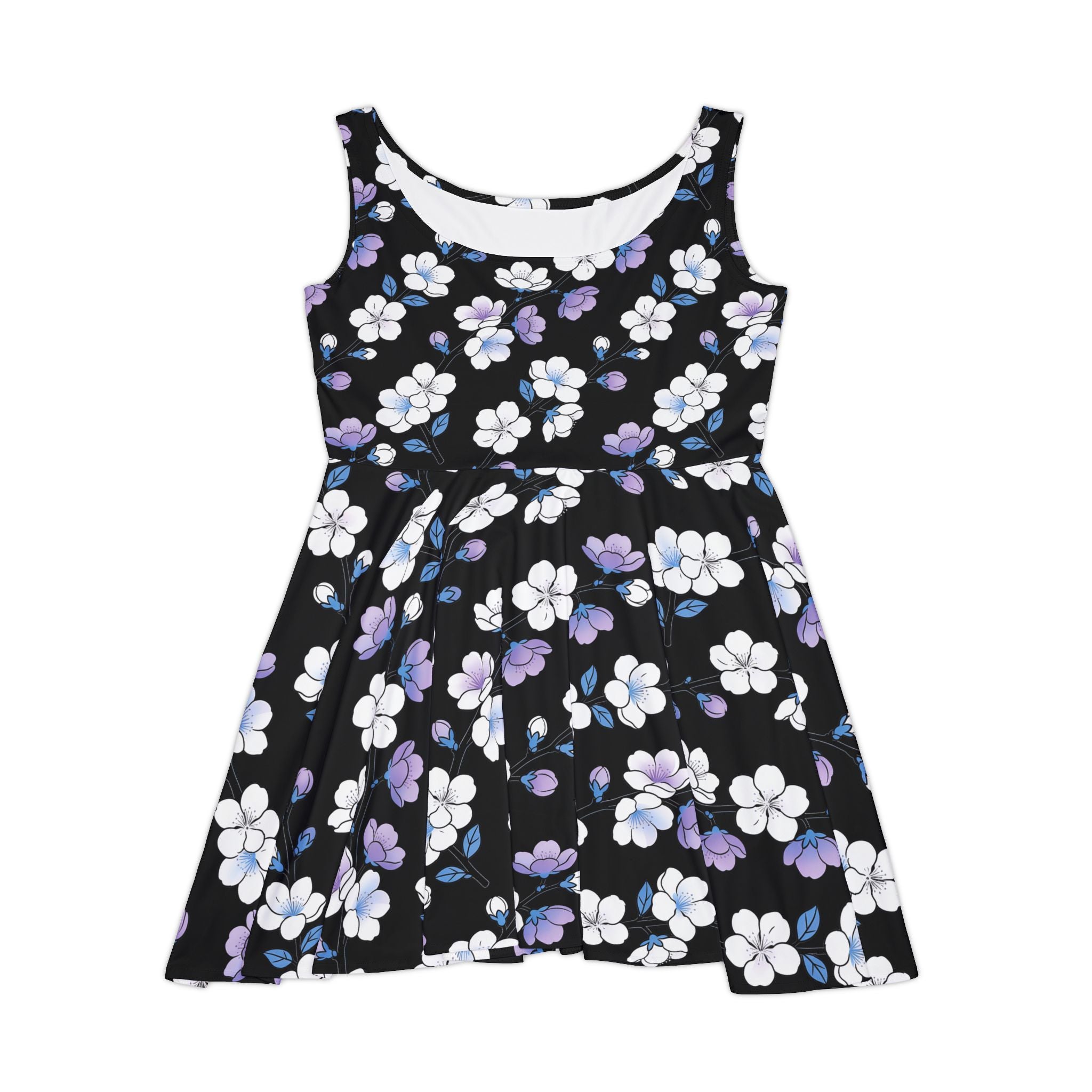 Floral Teacher Skater Dress | Cute Cherry Blossom Outfit & Teacher Gift