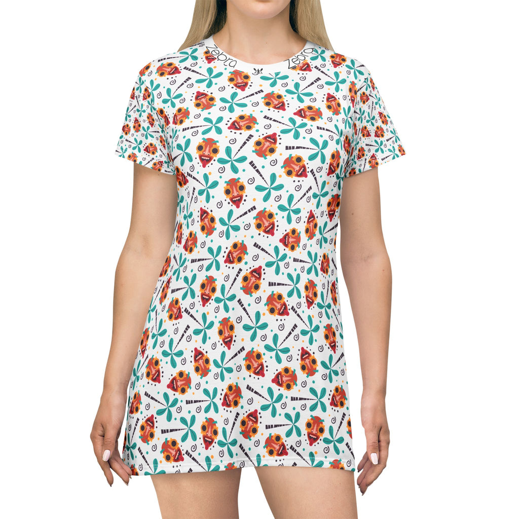 Teacher dresses - Floral Butterflies print - Zebra Creation