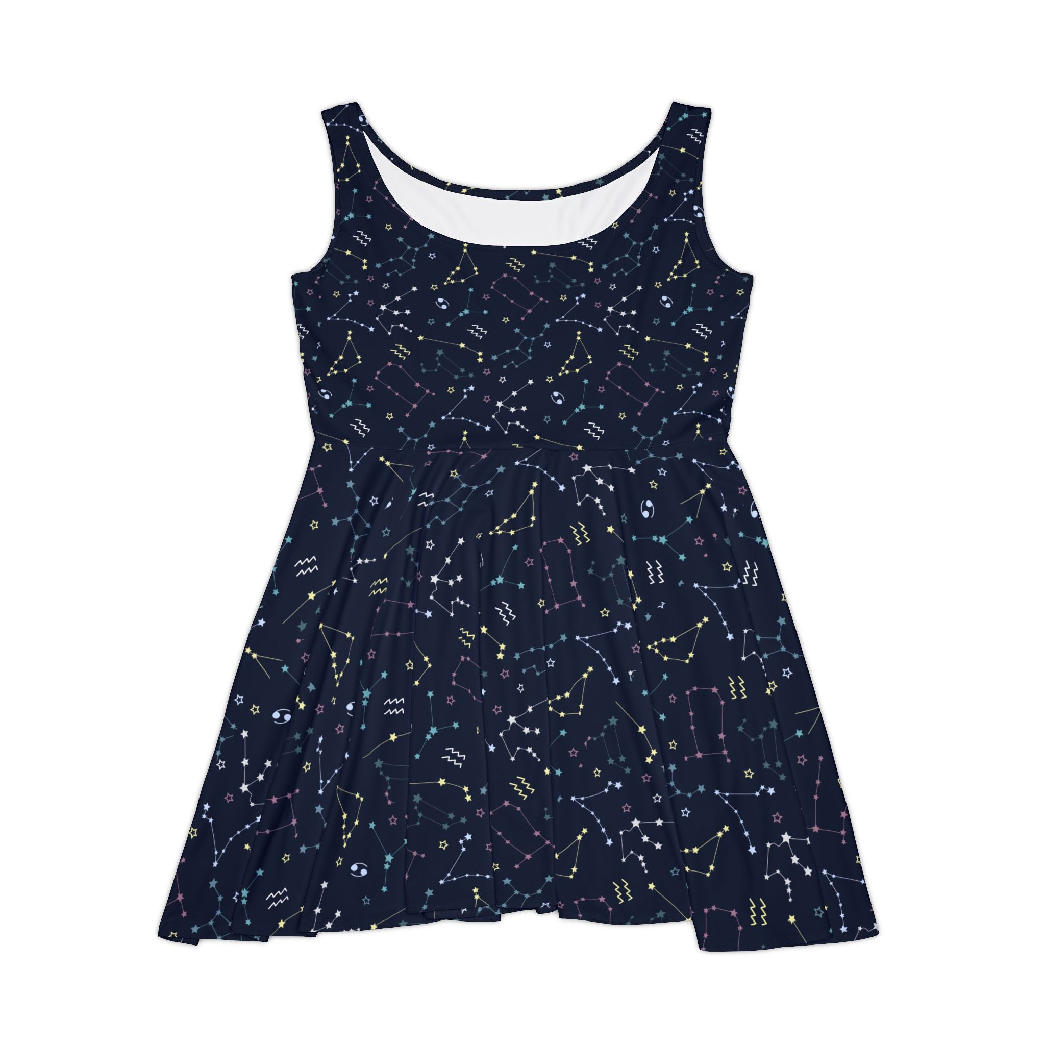 Night Sky Constellation Teacher Skater Dress | STEM & Science Teacher Outfit