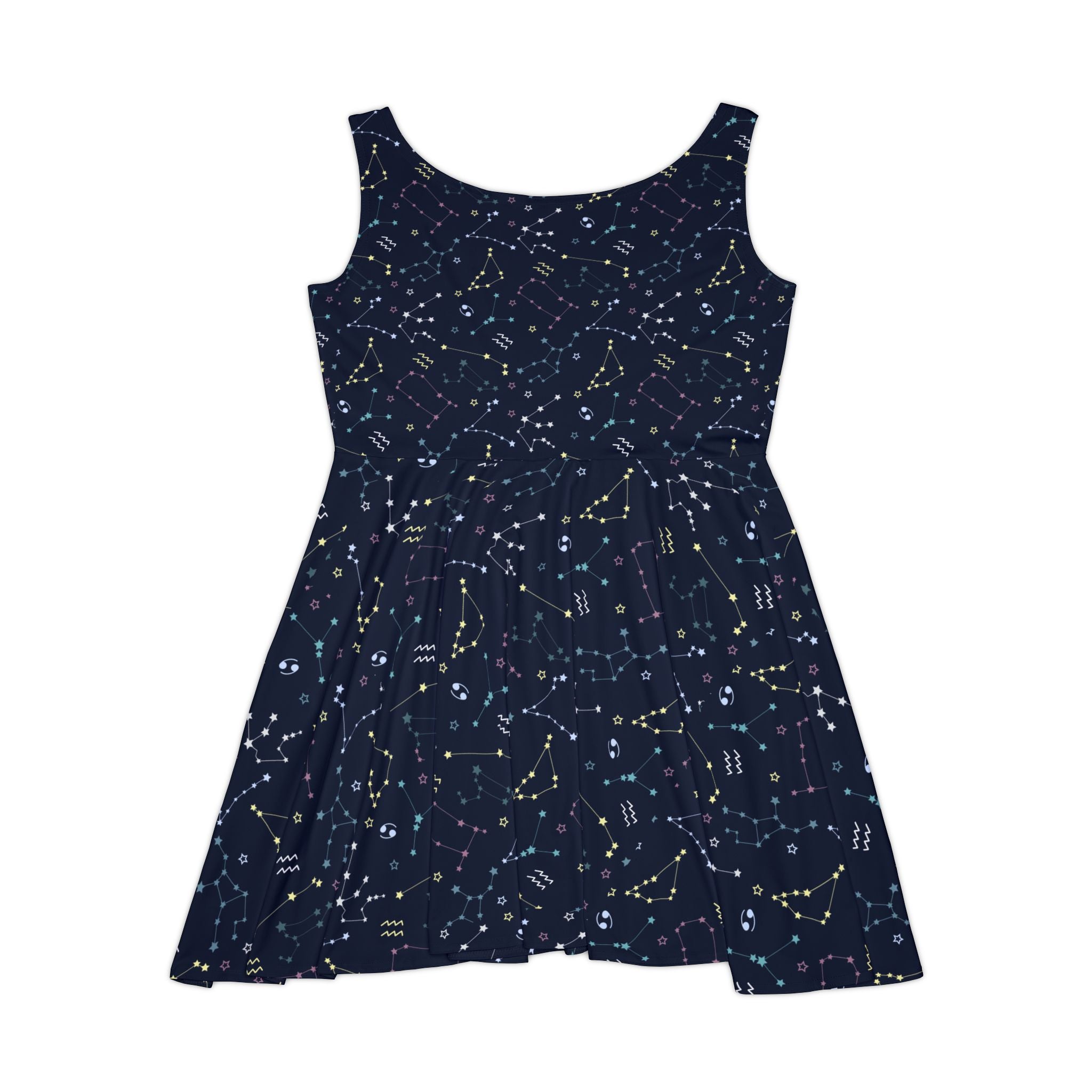 Night Sky Constellation Teacher Skater Dress | STEM & Science Teacher Outfit