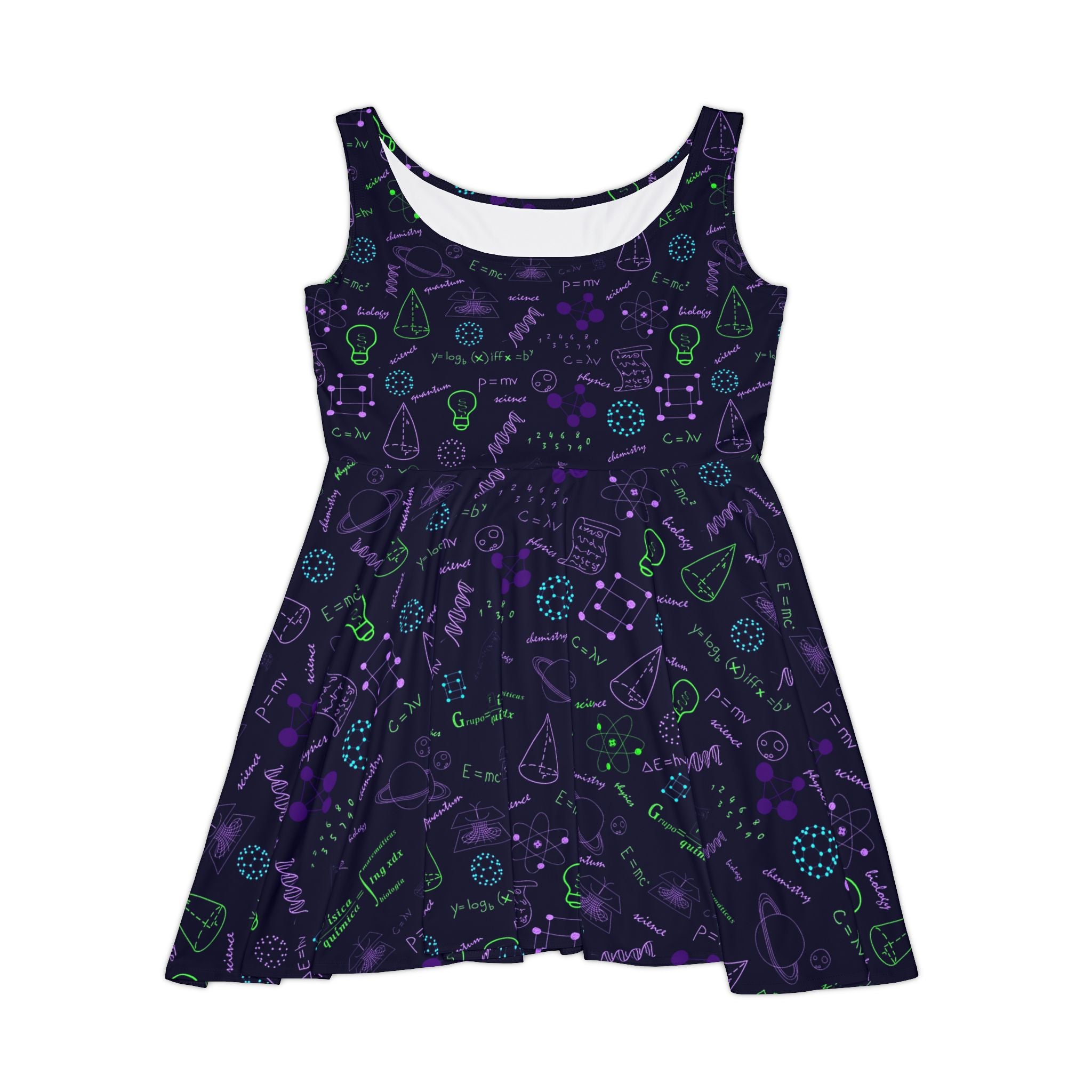 Astronomy Teacher Skater Dress | Science Teacher Outfit & Celestial Gift