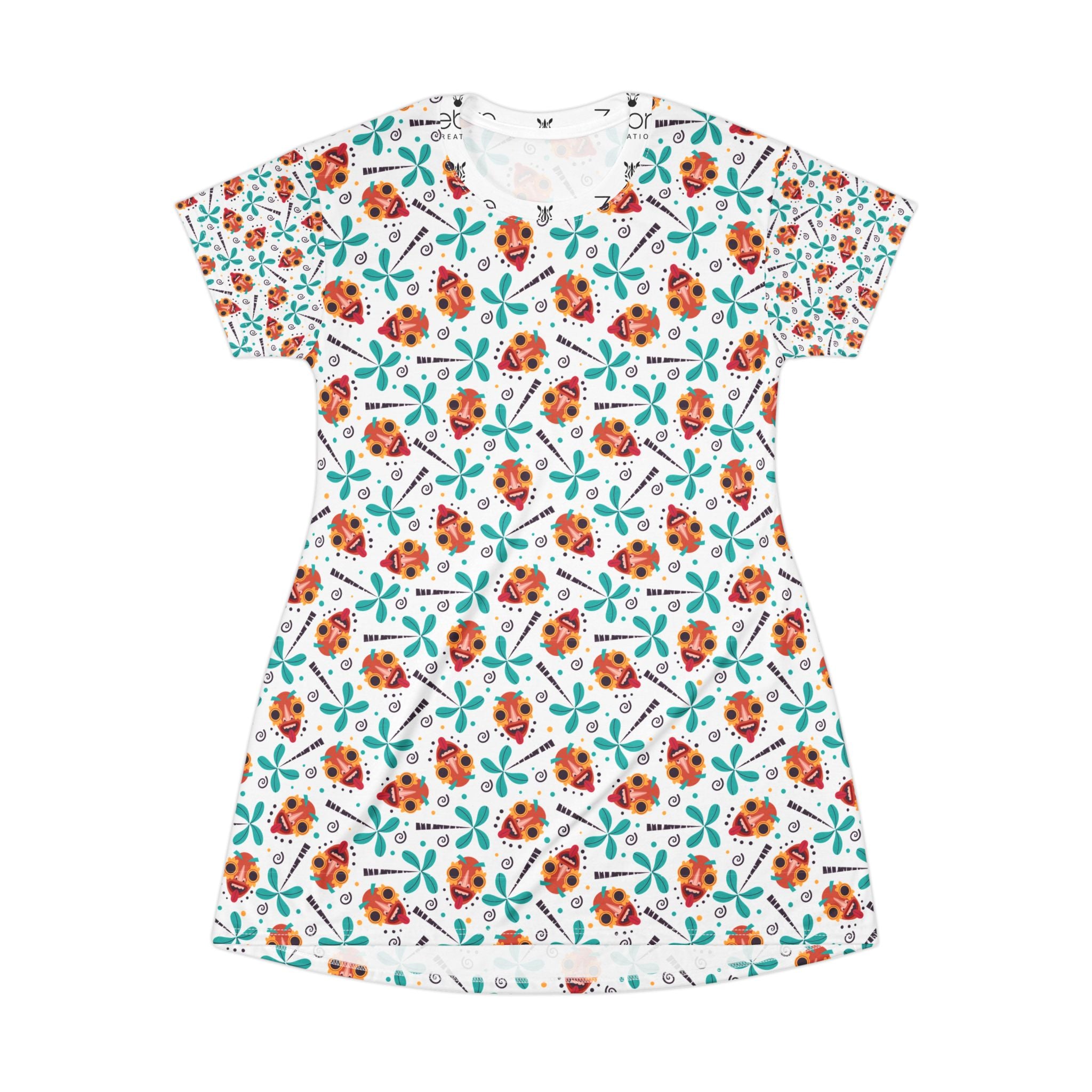 Teacher dresses - Floral Butterflies print - Zebra Creation