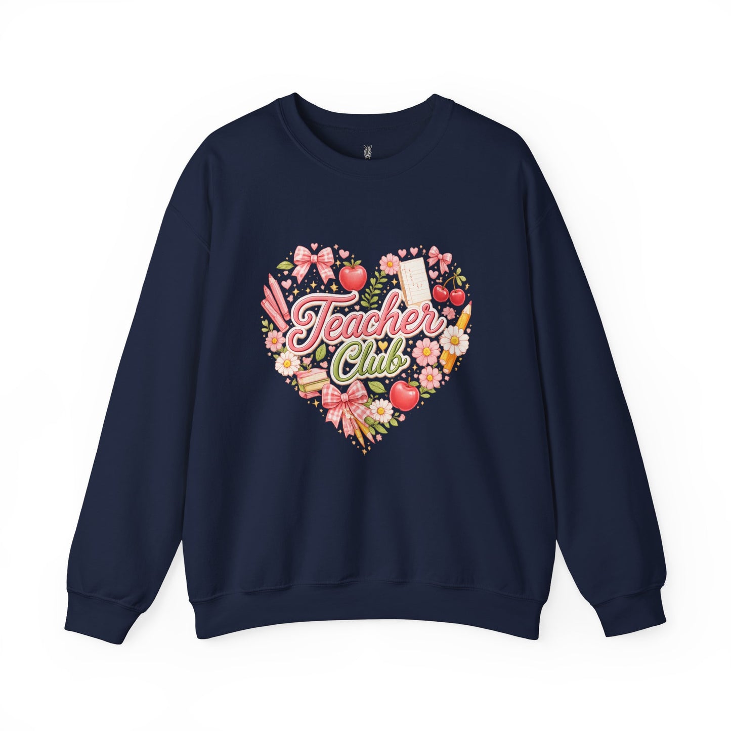 5th Grade Teacher Crewneck Sweatshirt – Teacher Club Heart Design