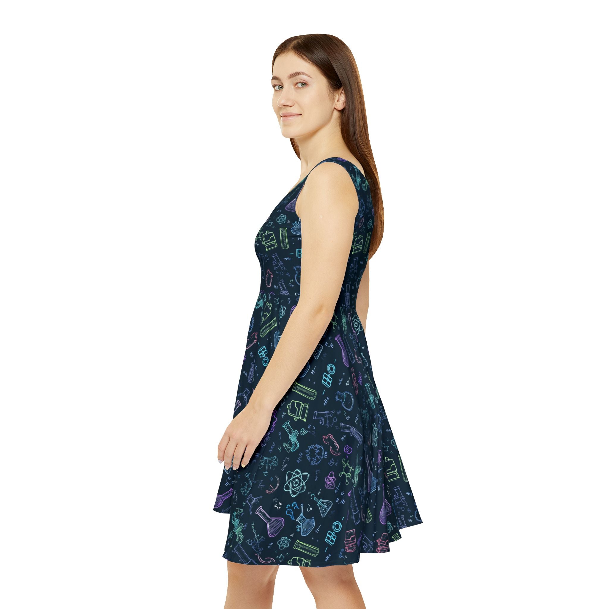 Chemistry Teacher Skater Dress | Science Lab Classroom Outfit & Teacher Gift