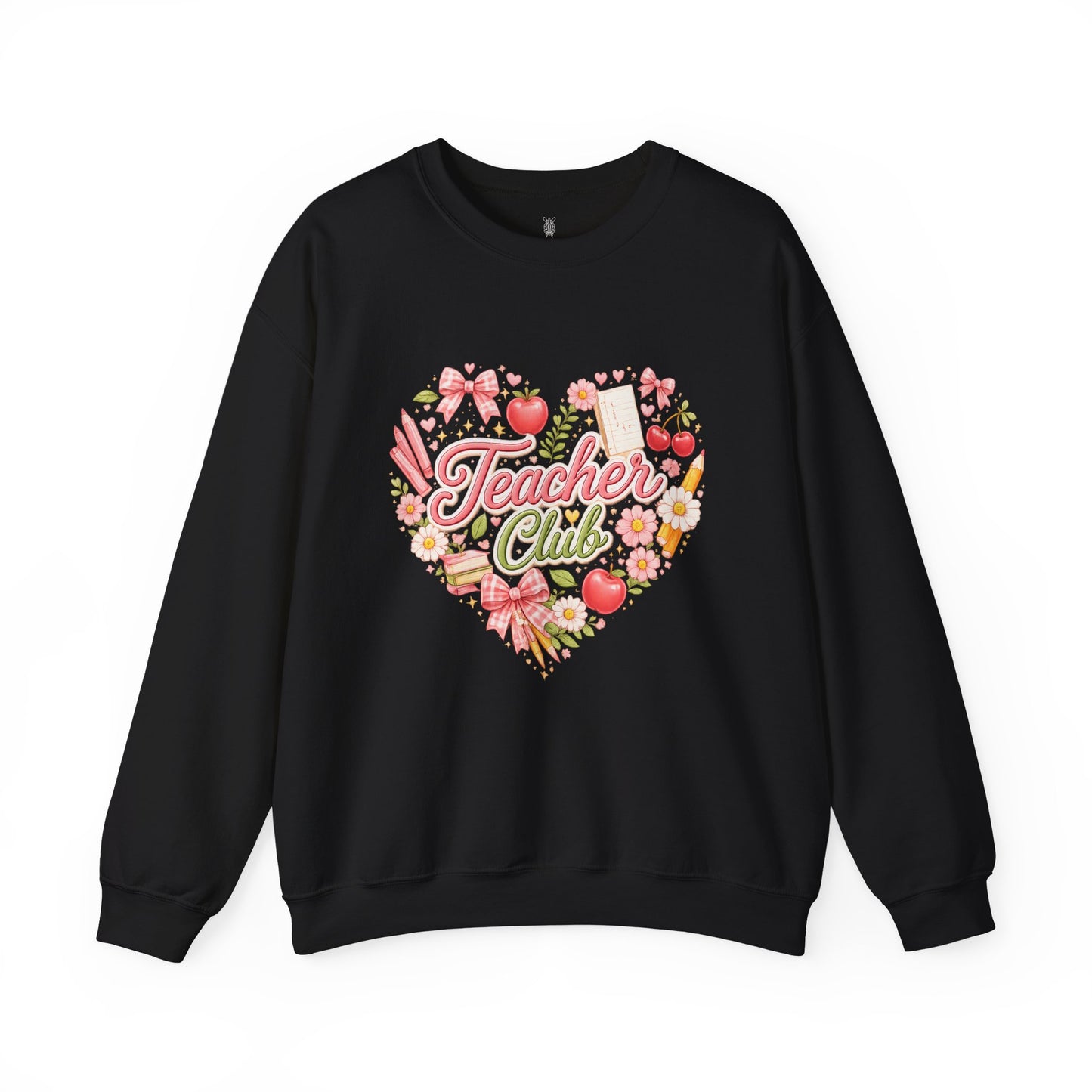 5th Grade Teacher Crewneck Sweatshirt – Teacher Club Heart Design