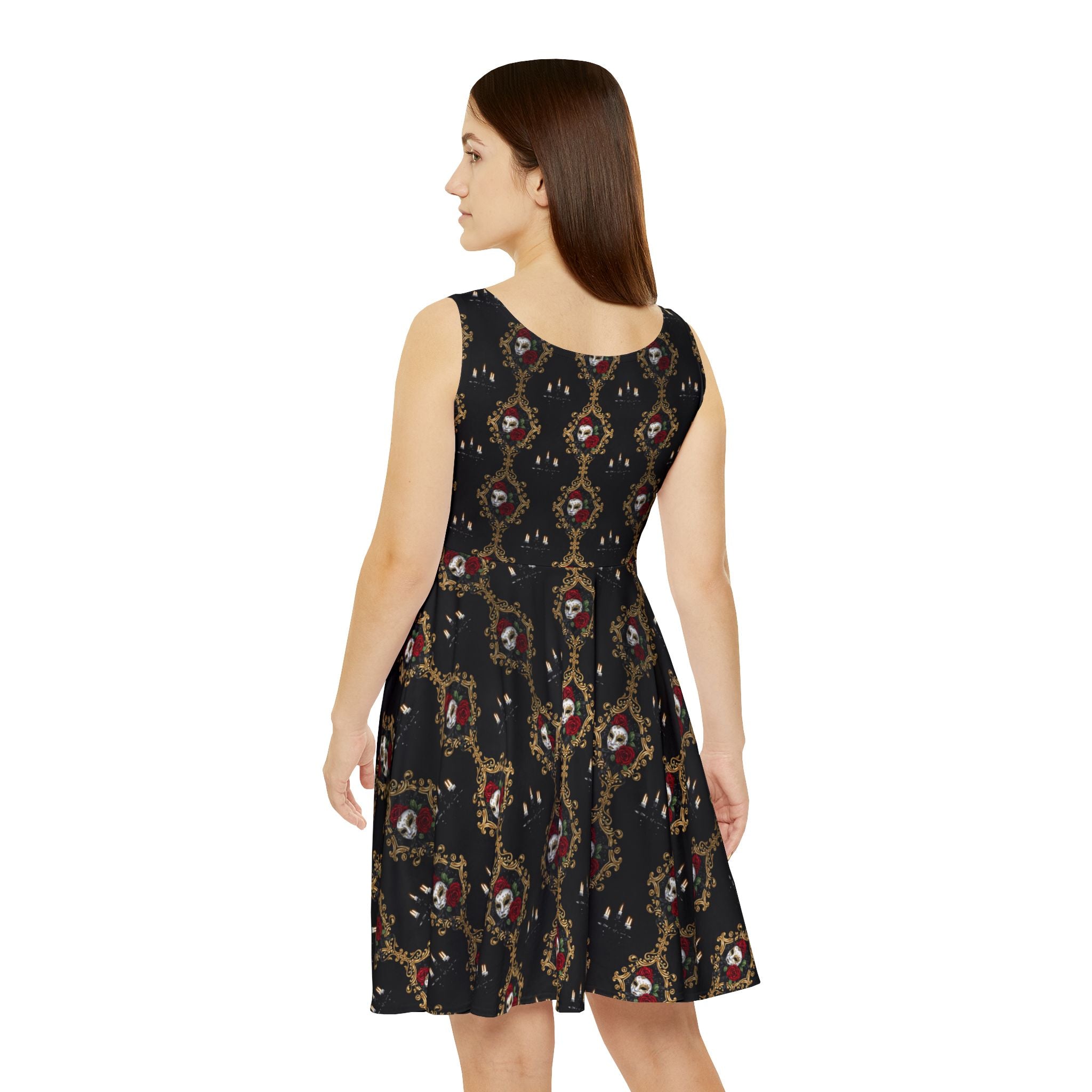 Masquerade Teacher Skater Dress | Theater & Drama Teacher Outfit & Teacher Gift