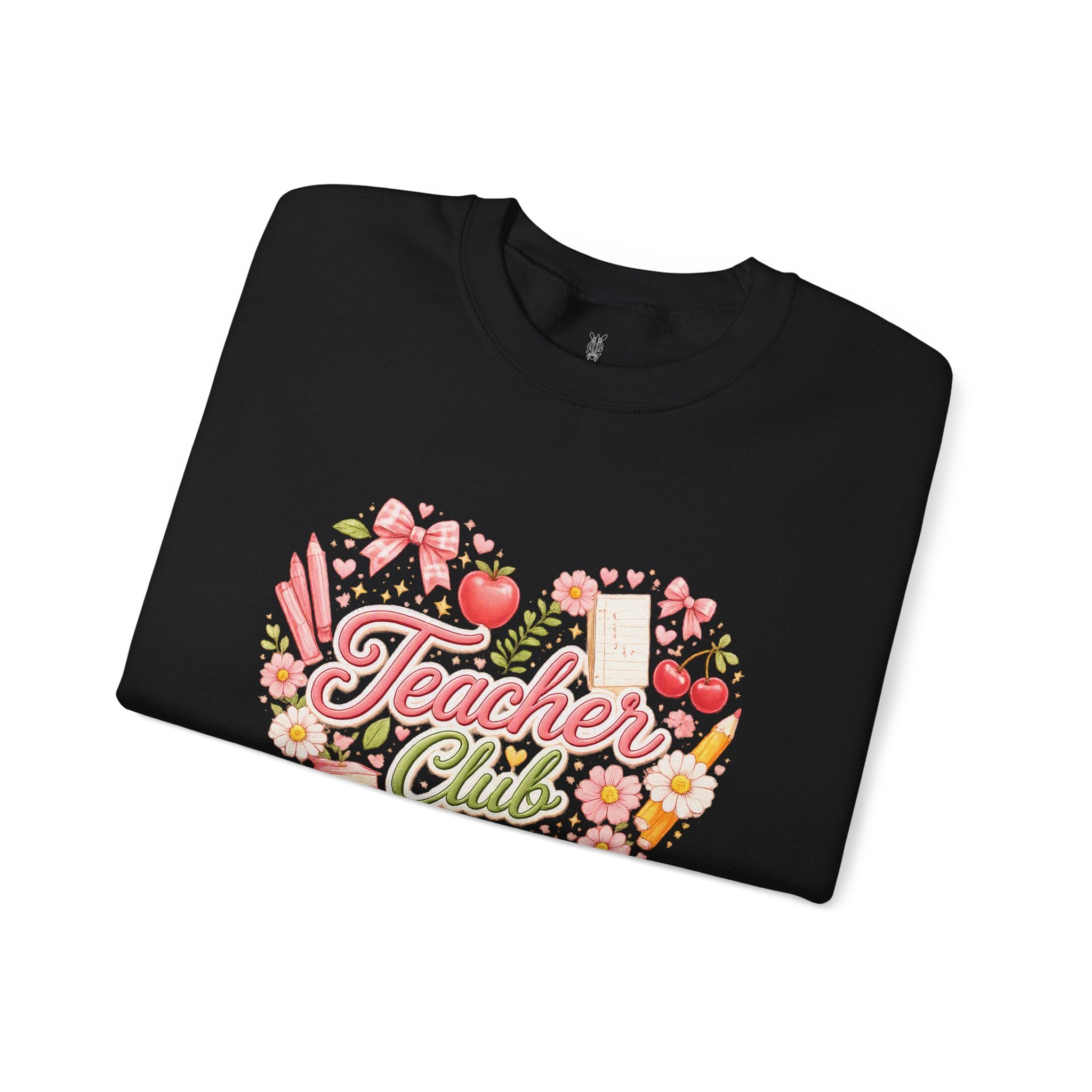 5th Grade Teacher Crewneck Sweatshirt – Teacher Club Heart Design