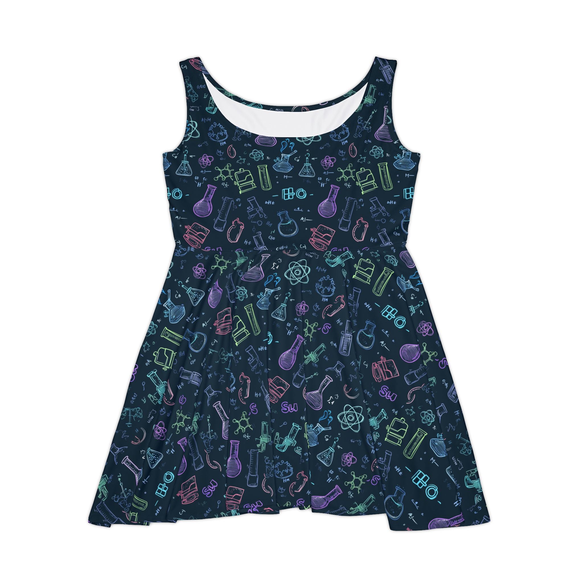Chemistry Teacher Skater Dress | Science Lab Classroom Outfit & Teacher Gift