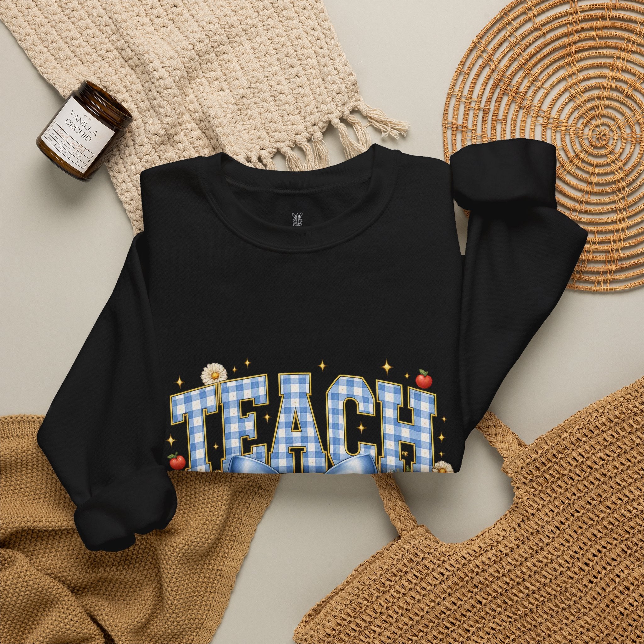 Teacher Crewneck Sweatshirt – Bold Statement Design