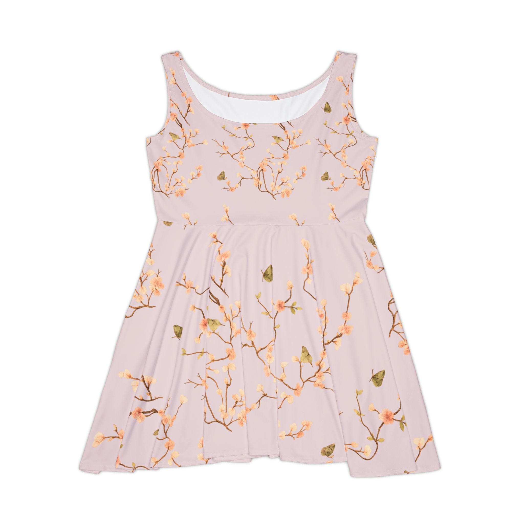 Lavender Teacher Skater Dress | Cute Floral Back to School Outfit & Teacher Gift