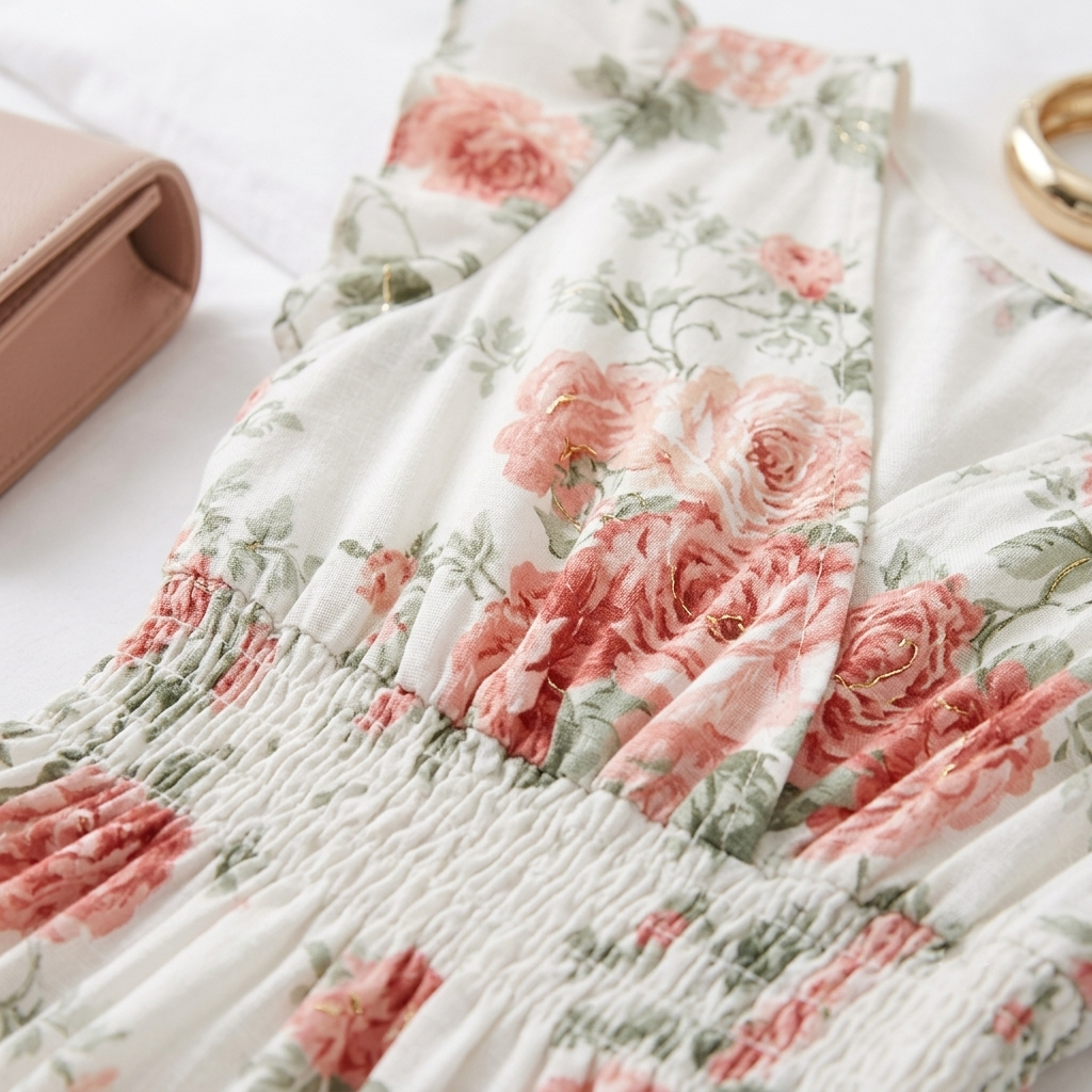 Floral Teacher Maxi Dress | Flutter Sleeve Classroom Outfit | Zebra Creation